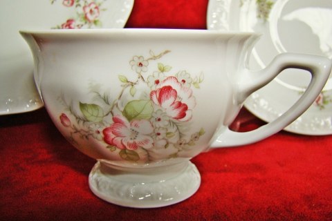 zestaw śniad. Rosenthal Kwiat Migdała,filiżanka zestaw śniad. Rosenthal Kwiat Migdała,filiżanka
