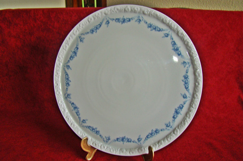 Rosenthal Maria Rosenkante Blau Tortownica Rosenthal Maria Rosenkante Blau Tortownica