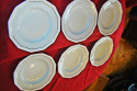 6 talerzy płas. Rosenthal Maria Gold