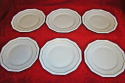 6 talerzy płas. Rosenthal Maria Gold