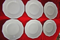 6x talerz płas. Rosenthal Biała Maria JAK NOWE