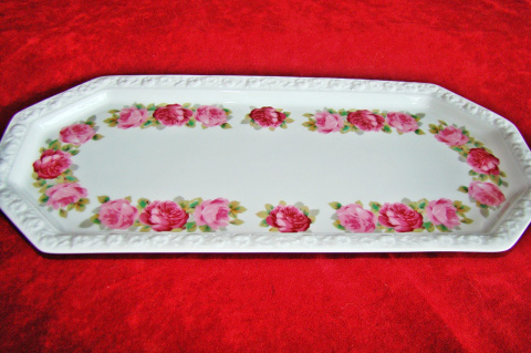 królewska patera Rosenthal Maria Róże 36/16 cm królewska patera Rosenthal Maria Róże 36/16 cm