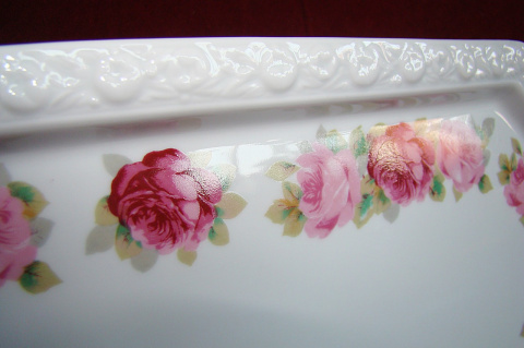 królewska patera Rosenthal Maria Róże 36/16 cm królewska patera Rosenthal Maria Róże 36/16 cm