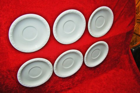6x talerz Rosenthal Biała Maria pod bulionówkę 18 cm 6x talerz Rosenthal Biała Maria pod bulionówkę 18 cm