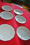 6x talerz Rosenthal Biała Maria śred. 17,5 cm