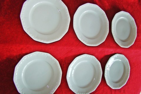 6x talerz Rosenthal Biała Maria śred. 17,5 cm 6x talerz Rosenthal Biała Maria śred. 17,5 cm