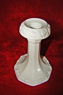 świecznik Rosenthal Biała Maria wys. 17 cm