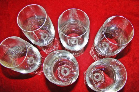 6x kieliszki Rosenthal Maria kryształowa do piwa ,wina 6x kieliszki Rosenthal Maria kryształowa do piwa ,wina
