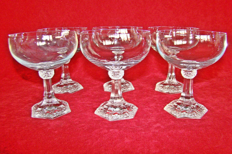 6x kieliszki do szampana Rosenthal Maria kryształowa 6x kieliszki do szampana Rosenthal Maria kryształowa