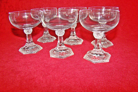 6x kieliszki do koniaku Rosenthal Maria kryształowa 6x kieliszki do koniaku Rosenthal Maria kryształowa