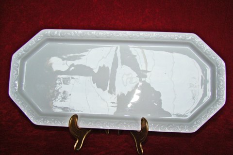 połmisek-patera Rosenthal Biała Maria 36,5/16,5 cm połmisek-patera Rosenthal Biała Maria 36,5/16,5 cm