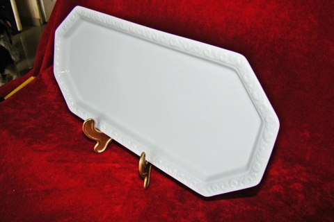 połmisek-patera Rosenthal Biała Maria 36,5/16,5 cm połmisek-patera Rosenthal Biała Maria 36,5/16,5 cm
