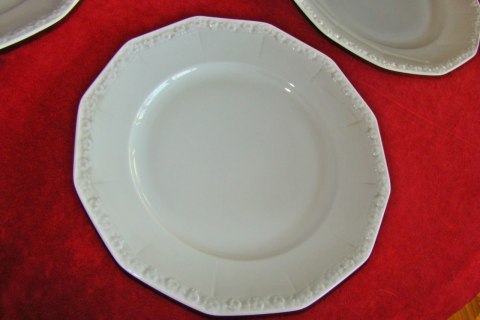 6x talerz płaski Rosenthal Biała Maria 28 cm 6x talerz płaski Rosenthal Biała Maria 28 cm