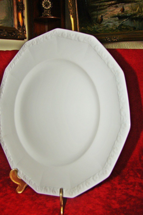 duża patera Talerz Rosenthal Biała Maria 33 cm duża patera Talerz Rosenthal Biała Maria 33 cm