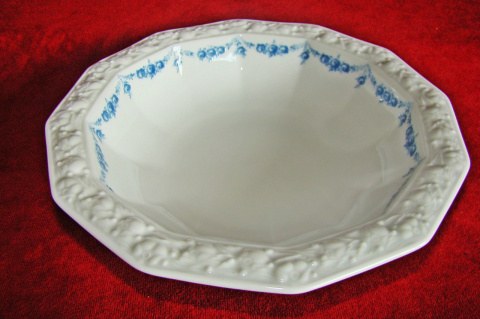 misa Rosenthal Maria Rosenkante Blau misa Rosenthal Maria Rosenkante Blau