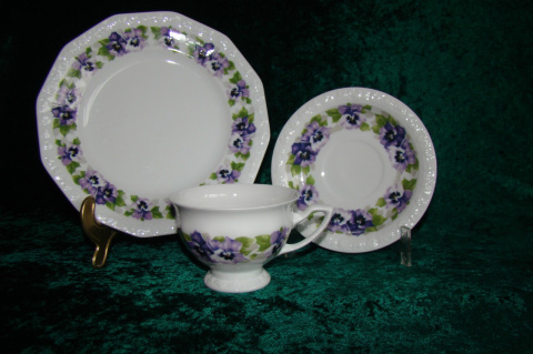 filiżanka Rosenthal Maria Bratki uszkodzona filiżanka Rosenthal Maria Bratki uszkodzona