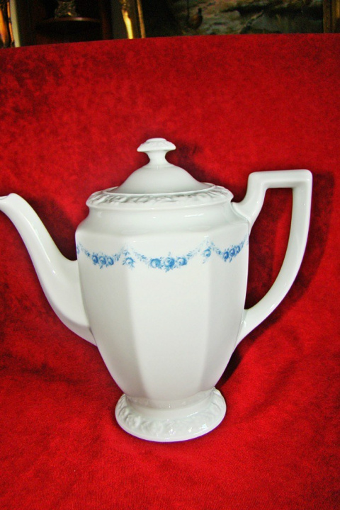 dzbanek Rosenthal Biała Maria Rosenkante Blau dzbanek Rosenthal Biała Maria Rosenkante Blau