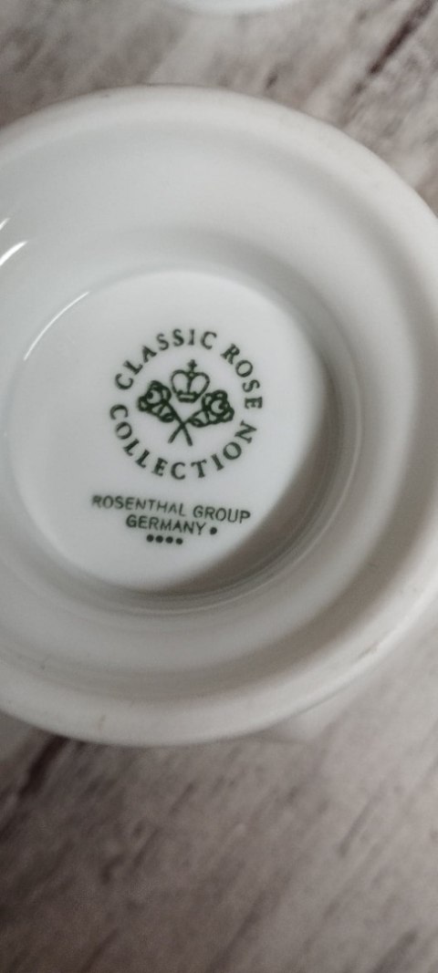 dzbanek Rosenthal Biała Maria Rosenkante Blau dzbanek Rosenthal Biała Maria Rosenkante Blau