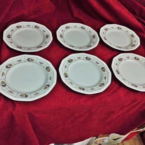 6x talerz śniad. Rosenthal Maria Poesie 6x talerz śniad. Rosenthal Maria Poesie