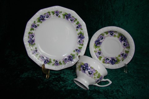 filiżanka- zestaw Rosenthal Maria Bratki filiżanka- zestaw Rosenthal Maria Bratki