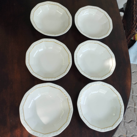 6x salaterka Rosenthal Maria Gold 15 cm 6x salaterka Rosenthal Maria Gold 15 cm