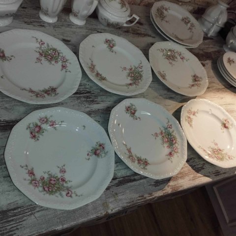 6 x talerz śniad. Rosenthal Maria Kwiat Migdała 6 x talerz śniad. Rosenthal Maria Kwiat Migdała