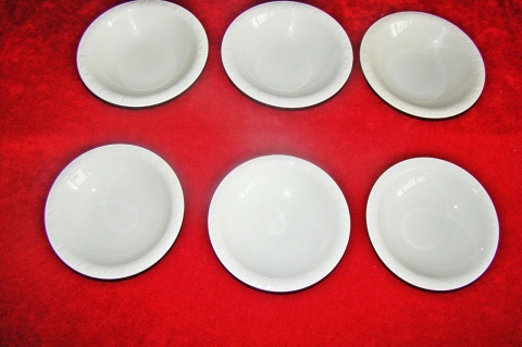 6 salaterek Rosenthal Biała Maria 6 salaterek Rosenthal Biała Maria