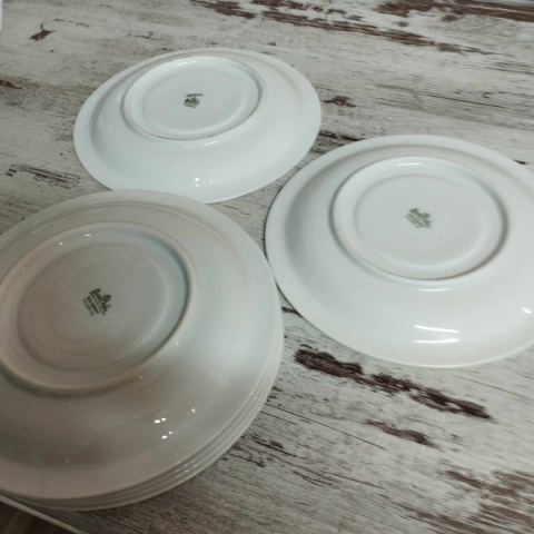 6x talerz Rosenthal Biała Maria pod bulionówkę 18 cm 6x talerz Rosenthal Biała Maria pod bulionówkę 18 cm