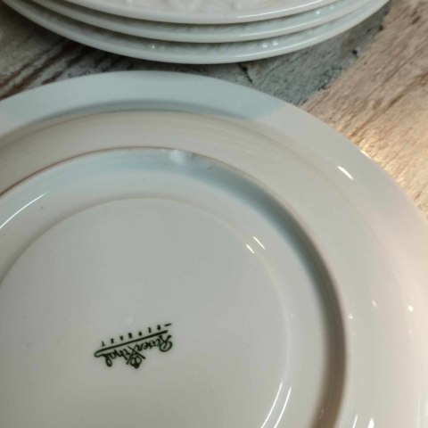 6x talerz Rosenthal Biała Maria pod bulionówkę 18 cm 6x talerz Rosenthal Biała Maria pod bulionówkę 18 cm