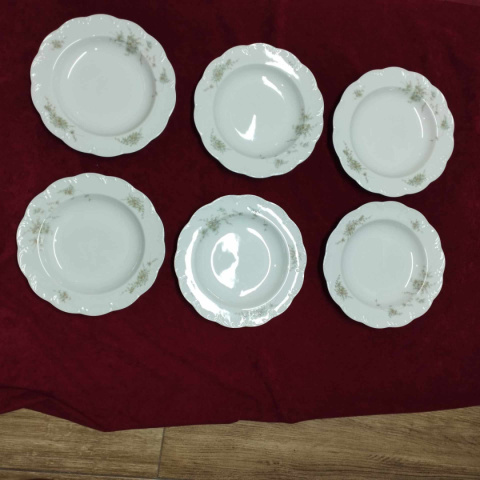6x talerz głęboki Rosenthal Monbijou Grune Ranke 6x talerz głęboki Rosenthal Monbijou Grune Ranke