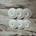 6x talerzyk śred. 9 cm Rosenthal Biała Maria