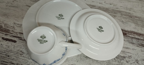filiżanka Rosenthal Biała Maria Blau filiżanka Rosenthal Biała Maria Blau