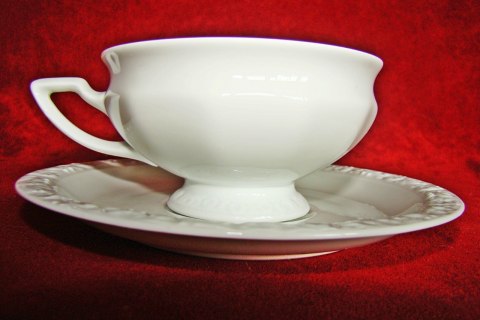 filiżanka do herbaty+ podstawek Rosenthal Biała Maria filiżanka do herbaty+ podstawek Rosenthal Biała Maria