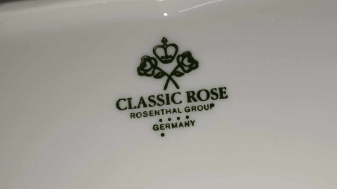 patera Rosenthal Monbijou Grune Ranke 35,5/16 cm patera Rosenthal Monbijou Grune Ranke 35,5/16 cm