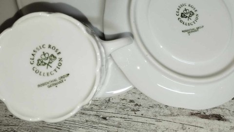 zestaw- filiżanka Rosenthal Monbijou Grune Ranke zestaw- filiżanka Rosenthal Monbijou Grune Ranke