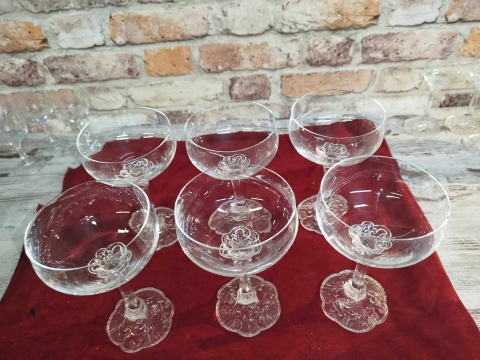 6 kieliszków do szampana Rosenthal Monbijou 6 kieliszków do szampana Rosenthal Monbijou