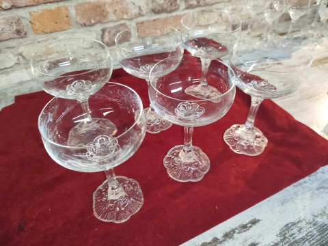 6 kieliszków do szampana Rosenthal Monbijou 6 kieliszków do szampana Rosenthal Monbijou