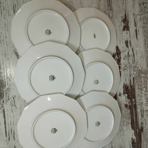 6 x talerz Rosenthal Biała Maria 15,5 cm. 6 x talerz Rosenthal Biała Maria 15,5 cm.
