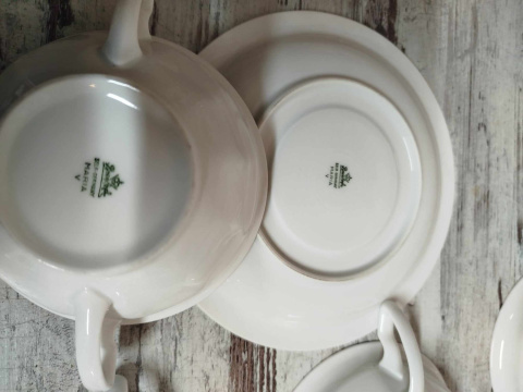 Rosenthal Biała Maria -bulionówka + spodek Rosenthal Biała Maria -bulionówka + spodek
