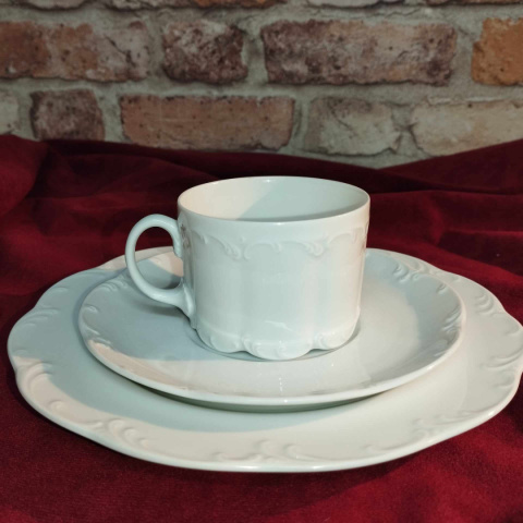 filiżanka do herbaty Rosenthal Monbijou - biała filiżanka do herbaty Rosenthal Monbijou - biała