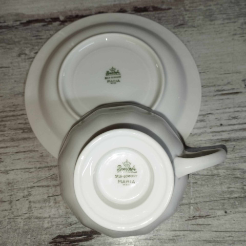 filiżanka z podst. Rosenthal Biała Maria filiżanka z podst. Rosenthal Biała Maria