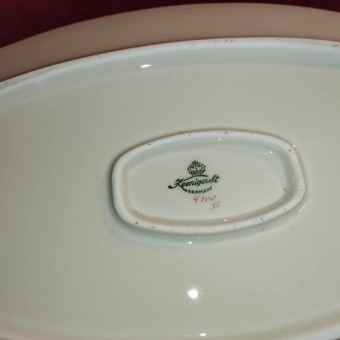 półmisek Koenigszelt, porcelana śląska- Juliane półmisek Koenigszelt, porcelana śląska- Juliane