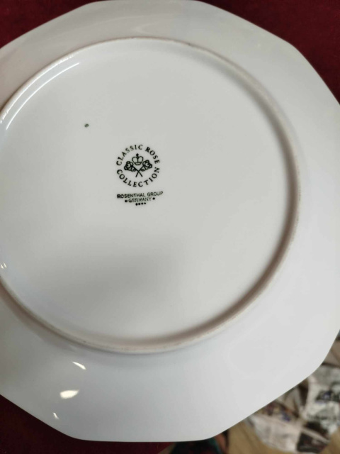talerz plaski Rosenthal Maria Poesie śred. 24,8 cm talerz plaski Rosenthal Maria Poesie śred. 24,8 cm
