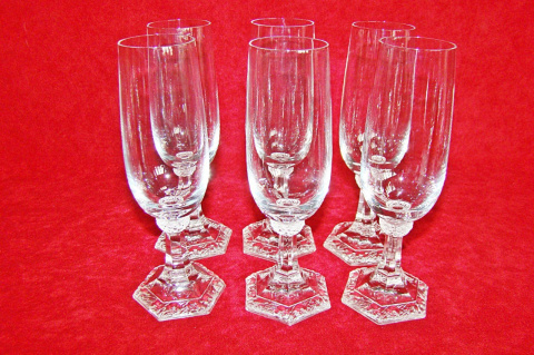 6x kieliszki do szampana, wina Rosenthal Maria wys.18cm 6x kieliszki do szampana, wina Rosenthal Maria wys.18cm