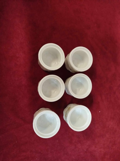 6 kieliszków do jaj Rosenthal Monbijou Grune Rankr 6 kieliszków do jaj Rosenthal Monbijou Grune Rankr