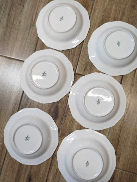6X talerz głęb. Rosenthal Biała Maria IDEAŁ śred. 21,5 cm 6X talerz głęb. Rosenthal Biała Maria IDEAŁ śred. 21,5 cm