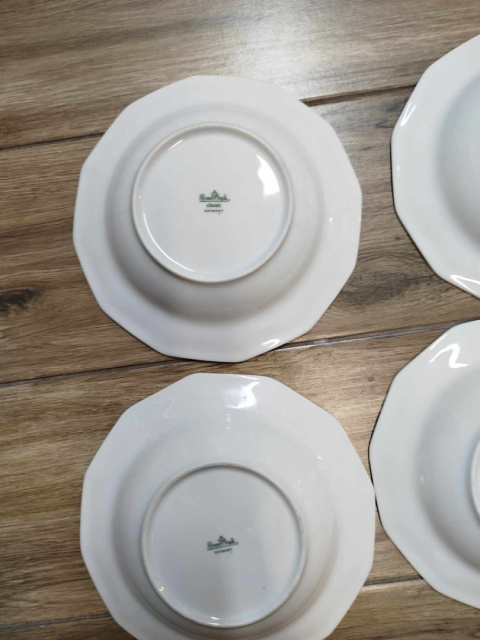 6X talerz głęb. Rosenthal Biała Maria IDEAŁ śred. 21,5 cm 6X talerz głęb. Rosenthal Biała Maria IDEAŁ śred. 21,5 cm