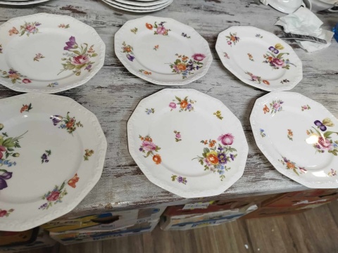 6 x talerz śniadaniowy Rosenthal Maria Sommerstrauss śred. 20 cm 6 x talerz śniadaniowy Rosenthal Maria Sommerstrauss śred. 20 cm