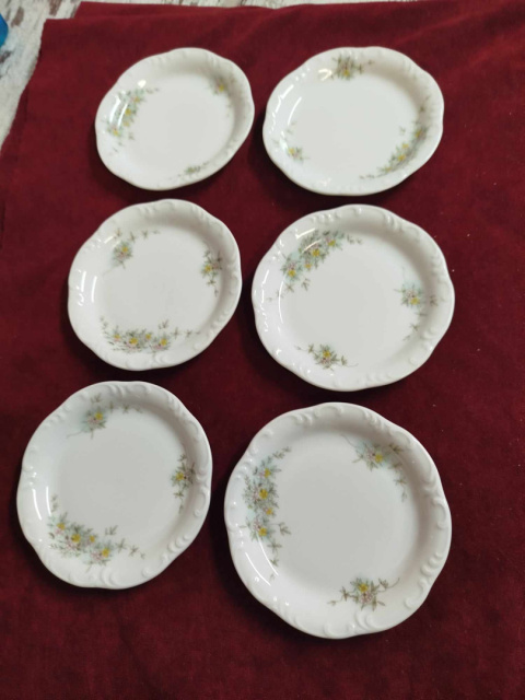 6 talerzyków do konfitur Rosenthal Grune Ranke 6 talerzyków do konfitur Rosenthal Grune Ranke