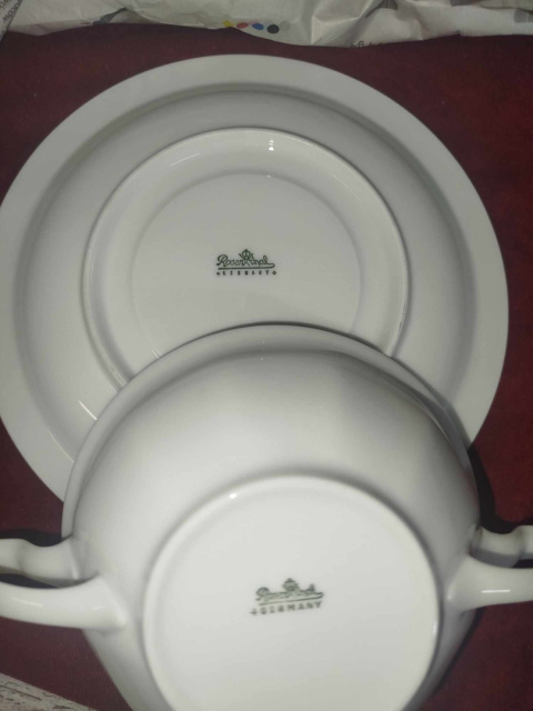 Rosenthal Biała Maria -bulionówka + spodek Rosenthal Biała Maria -bulionówka + spodek